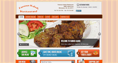 Desktop Screenshot of famous-kabob.com
